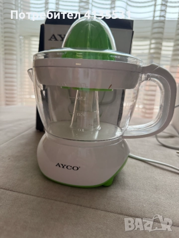Цитрус преса Ayco ACP-6540, снимка 2 - Сокоизстисквачки и цитрус преси - 52651172