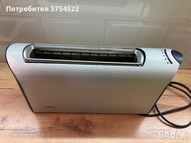 Тостер SIEMENS PORSCHE DESIGN, снимка 3 - Тостери - 44701054