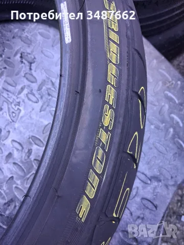 245 35 20 BRIDGESTONE 2бр летни RUN FLAT дот 2022г , снимка 4 - Гуми и джанти - 55975367