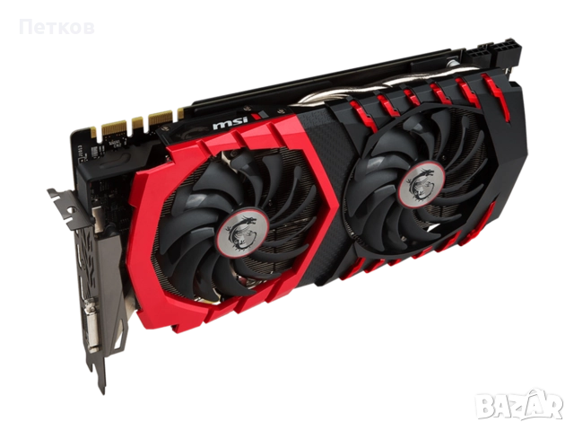 видеокарта MSI GeForce GTX 1070 Ti GAMING 8G, снимка 8 - Видеокарти - 52348558
