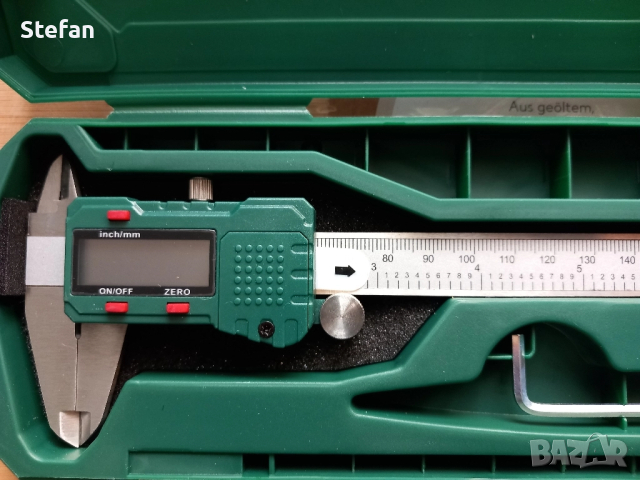 Дигитален шублер PARKSIDE, снимка 5 - Шублери - 51607640