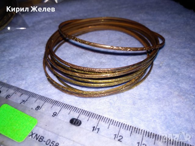 КОМПЛЕКТ ПОМЕДНЕНИ ОРНАМЕНТИРАНИ СТОМАНЕНИ ФИНИ ГРИВНИ 37492