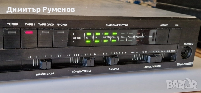 Усилвател Grundig V-30, снимка 3 - Ресийвъри, усилватели, смесителни пултове - 52942466