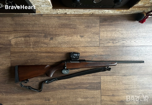 Карабина Лов Tikka T3x HUN O .30-06 Sprg. 51cm NS MT 3з с Weaver Base, снимка 8 - Ловно оръжие - 52476448