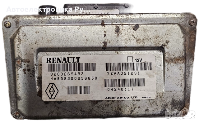 компютър автоматична скоростна кутия RENAULT ,8200 269 493, 8200269493