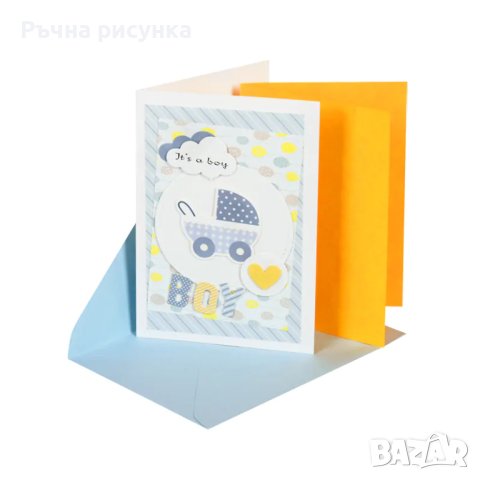 3D картичка "Baby GIRL / BOY", снимка 3 - Декорация за дома - 41896270