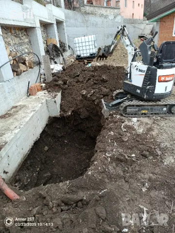 Услуги с Мини Дъмпер, Багер и Бобкат , снимка 3 - Други услуги - 49698399