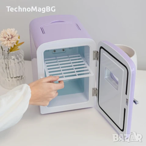 Мини хладилник Flamingueo – 4L . 12V / 220V, снимка 3 - Хладилници - 51397277