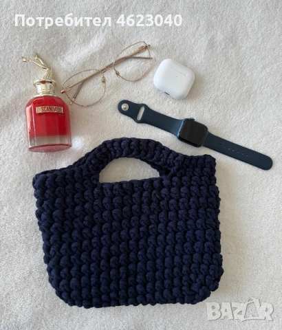 Ръчно плетена чанта, снимка 2 - Чанти - 53794096
