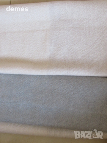 Фин шал 100% кашмир, сиво и бяло, Монголия, снимка 7 - Шалове - 36322092