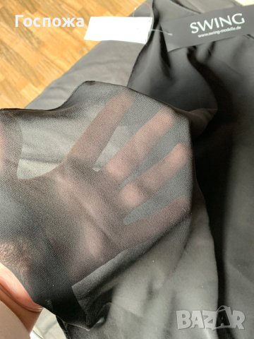 Черни нови тънки шалове 5 броя, снимка 2 - Шалове - 44306352