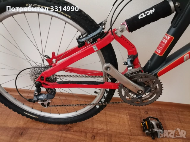 Велосипед Univega- full suspesion -/full Shimano Deore LX, снимка 4 - Велосипеди - 53753953