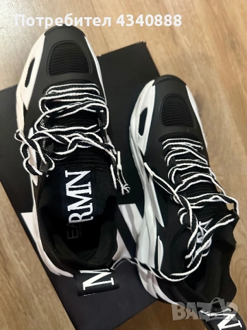 Мъжки обувки Emporio Armani, снимка 2 - Маратонки - 53211073