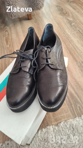 Нови обувки естествена кожа, снимка 2 - Дамски ежедневни обувки - 53667040