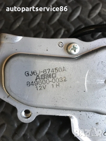 Мотор за чистачка на капака на багажника 2007 за Mazda 6 (2002) 849600-0032, GJ6J-67450A, снимка 3 - Части - 53706078