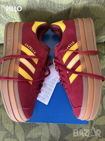 Нови дамски маратонки Adidas Gazelle Bold J, снимка 5 - Маратонки - 56149258