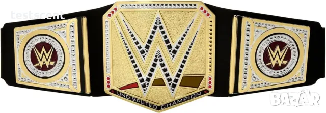 Шампионски пояс WWE Undisputed World Heavyweight Championship световната титла Mattel belt колан, снимка 15 - Други - 49916853