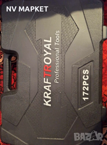 Куфар с инструменти Гедоре 172 части с 3 броя тресчотки, снимка 7 - Куфари с инструменти - 53843062