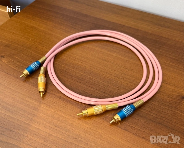 Sonic Link Silver Pink (Black Rhodium) RCA / Аудио кабели