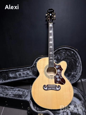 Epiphone EJ-200CE Super Jumbo 2015 Natural