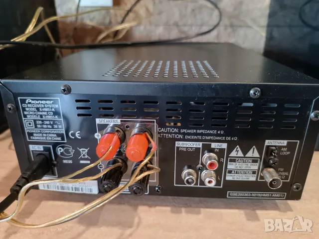   Мини аудио система Pioneer ...Bluetooth...USB , снимка 8 - Аудиосистеми - 56292917