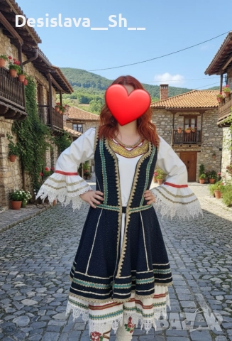 Българска народна носия – новодел, нова