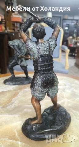 Бронзови пластики на самураи, снимка 8 - Колекции - 52199469