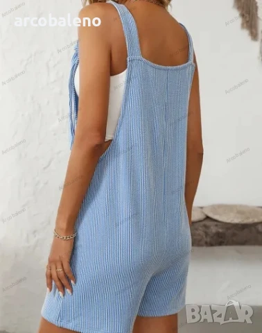 Дамски моден къс гащеризон, 10цвята , снимка 5 - Гащеризони - 51196871