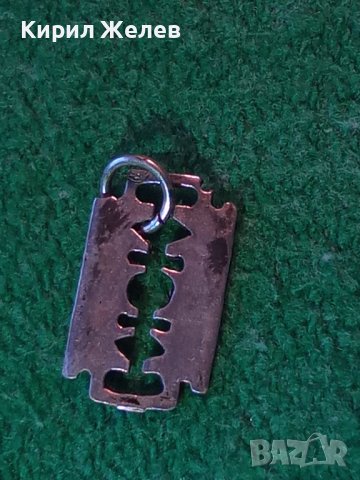 ДИЗАЙНЕРСКИ ФЕШЪН АРТ СРЕБЪРЕН ФИГУРАЛЕН МЕДАЛЬОН СРЕБРО 925 ПРОБА 26897, снимка 8 - Колиета, медальони, синджири - 39307958