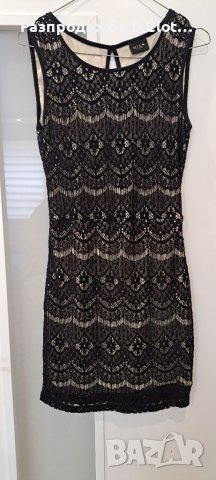 Дантелена рокля XS/S, снимка 5 - Рокли - 39007781