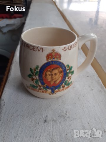 Английска колекционерска чаша порцелан, снимка 1 - Антикварни и старинни предмети - 41855858