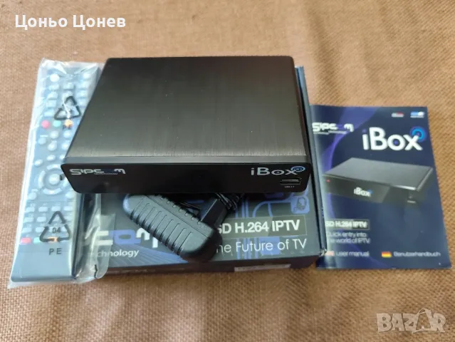 TV box "iBox SIPCOM"-смарт ТВ приемник, снимка 2 - Приемници и антени - 48382192