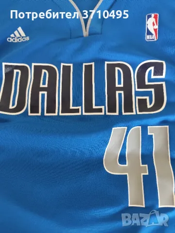 Продавам баскетболен потник ADIDAS на DALLAS, снимка 10 - Спортни дрехи, екипи - 50175975