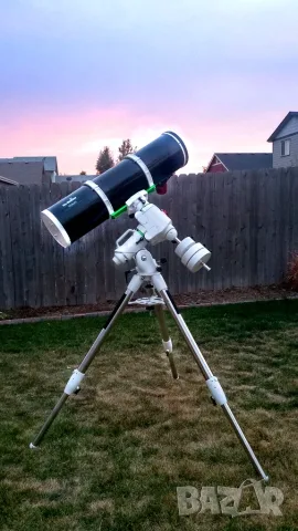 Ултра телескоп за наблюдение/фотография 8/10" с компютърна монтировка EQ5/EQ6, може и с много ЕКСТРИ