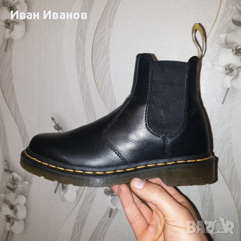  Dr. Martens Vegan 2976 ОРИГИНАЛНИ Боти , номер 39, снимка 9 - Дамски боти - 44575021