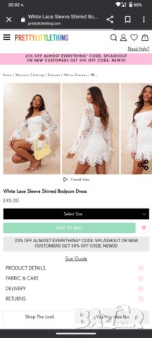 Секси рокля pretty little thing от Англия , снимка 7 - Рокли - 41229059