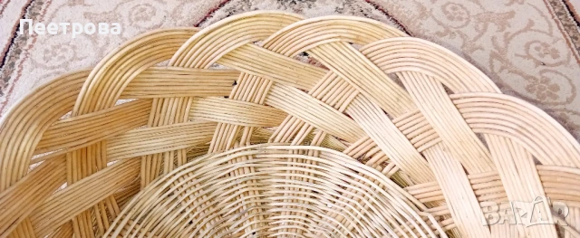 Голям плетен кош, снимка 5 - Други стоки за дома - 50928495
