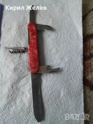 Старо джобно ножче 52514, снимка 10 - Антикварни и старинни предмети - 52854294