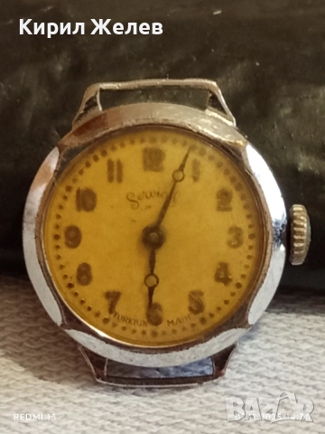 Стар дамски часовник SERVICES работи рядък за КОЛЕКЦИОНЕРИ 51435, снимка 5 - Антикварни и старинни предмети - 52332376
