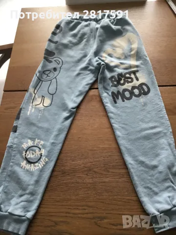 Детски анцуг Zara, светло син, размер 152 см, снимка 8 - Детски анцузи и суичери - 49112869