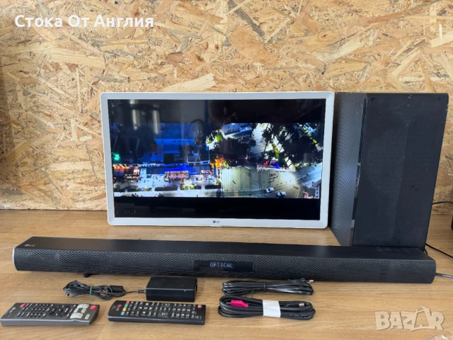 Телевизор и саундбар - LG 28inch / smart / сет2