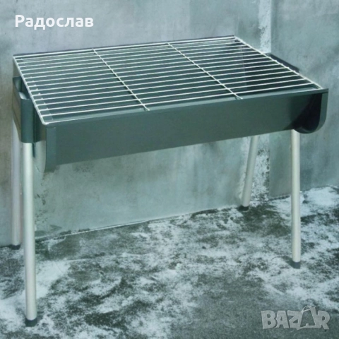 Метално барбекю на дървени въглища LAMARQUE LSQ-4831, снимка 2 - Барбекюта - 51837679