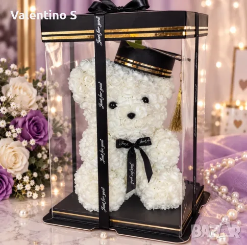 Мече от рози – Перфектният подарък за всеки повод! 🌹🧸