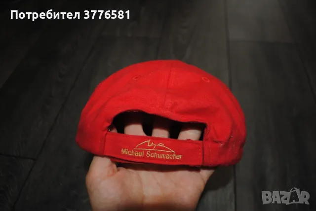 Шапка F1  Scuderia Ferrari - Michael Schumacher, снимка 5 - Фен артикули - 49120995