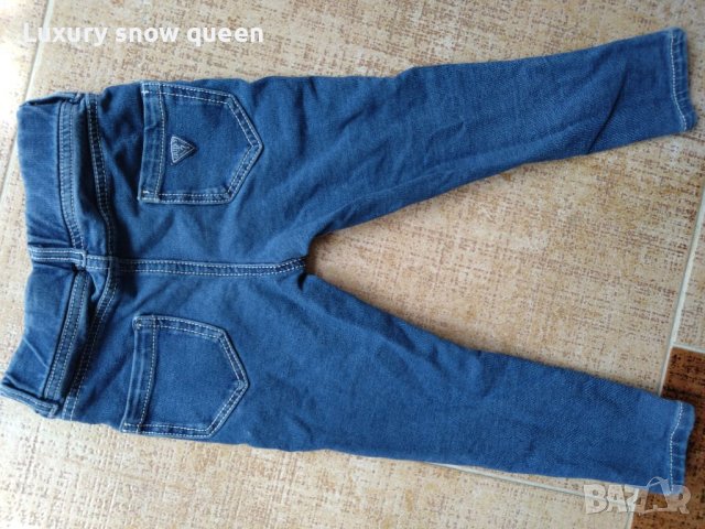 Дънки и блузка Guess , снимка 5 - Бебешки дънки - 32676116