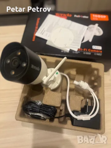 IP камера Tenda CT3 Wi-Fi 1080p НОВА, снимка 3 - HD камери - 49290254