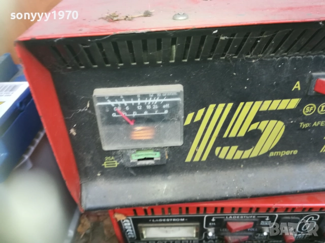 EINHEL 12V 15AMP.BATTERY CHARGER-ВНОС SWISS 0910251617, снимка 3 - Аксесоари и консумативи - 51999676