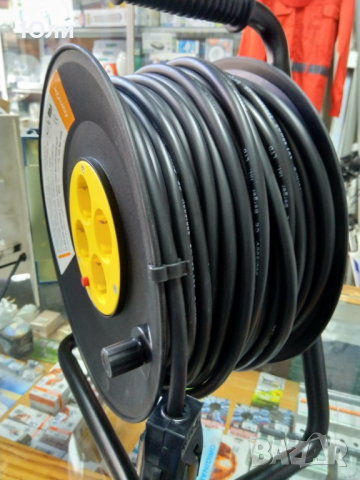 Макара с кабел, удължител с кабел, макара удължител 25 и 50м ПРОМО, снимка 2 - Градинска техника - 36281703