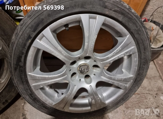 Резервна Алуминиева Джанта с гума 17ка 5x120 8J 225/45/17 BMW Е60 Е61
