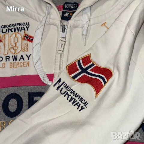 Geographical Norway Zip-Up , снимка 3 - Спортни дрехи, екипи - 52044811